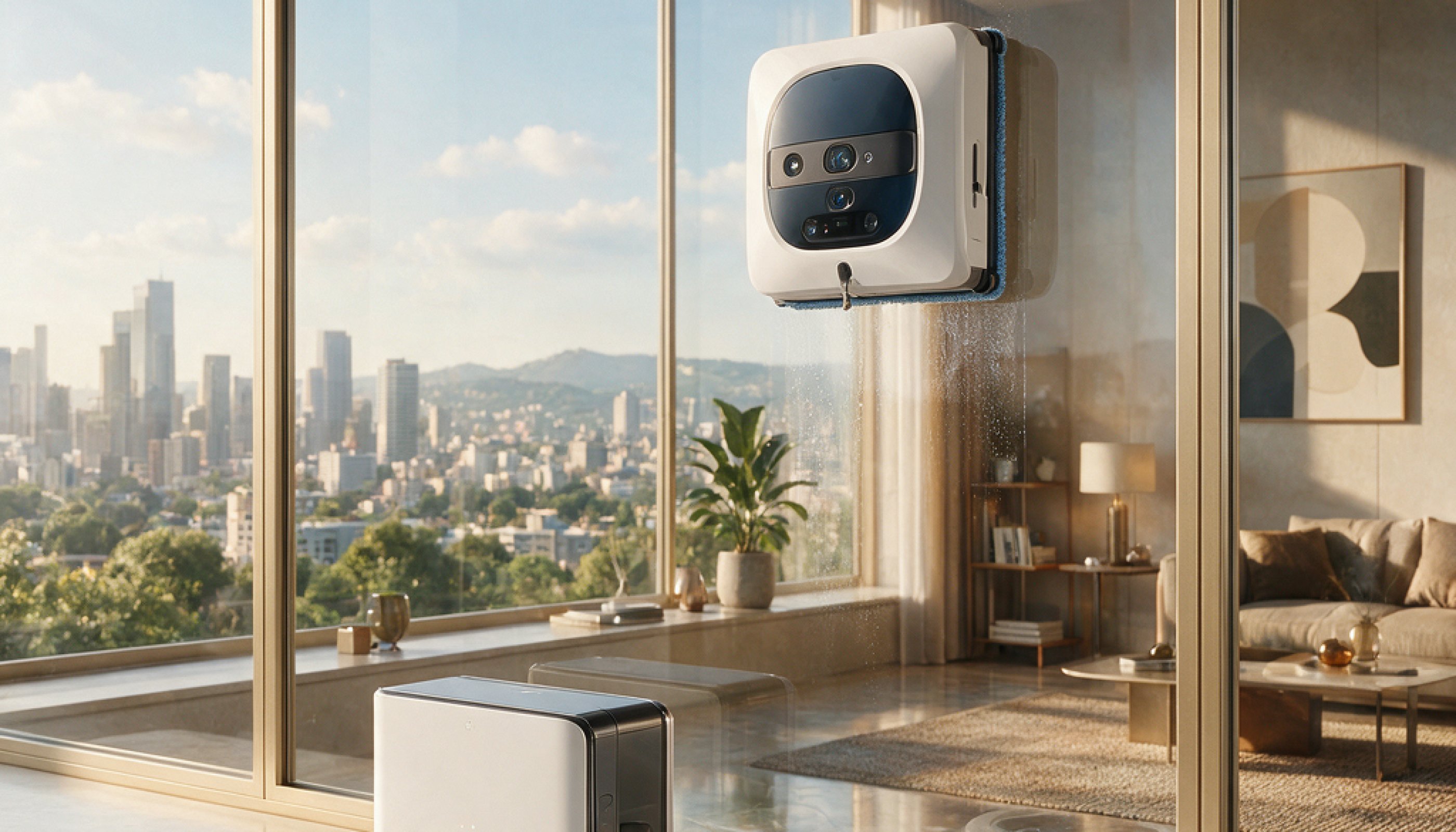 ECOVACS и HOBOT меняют подход к мойке окон: новые роботы сами очищают салфетки и удерживаются на стекле надежнее