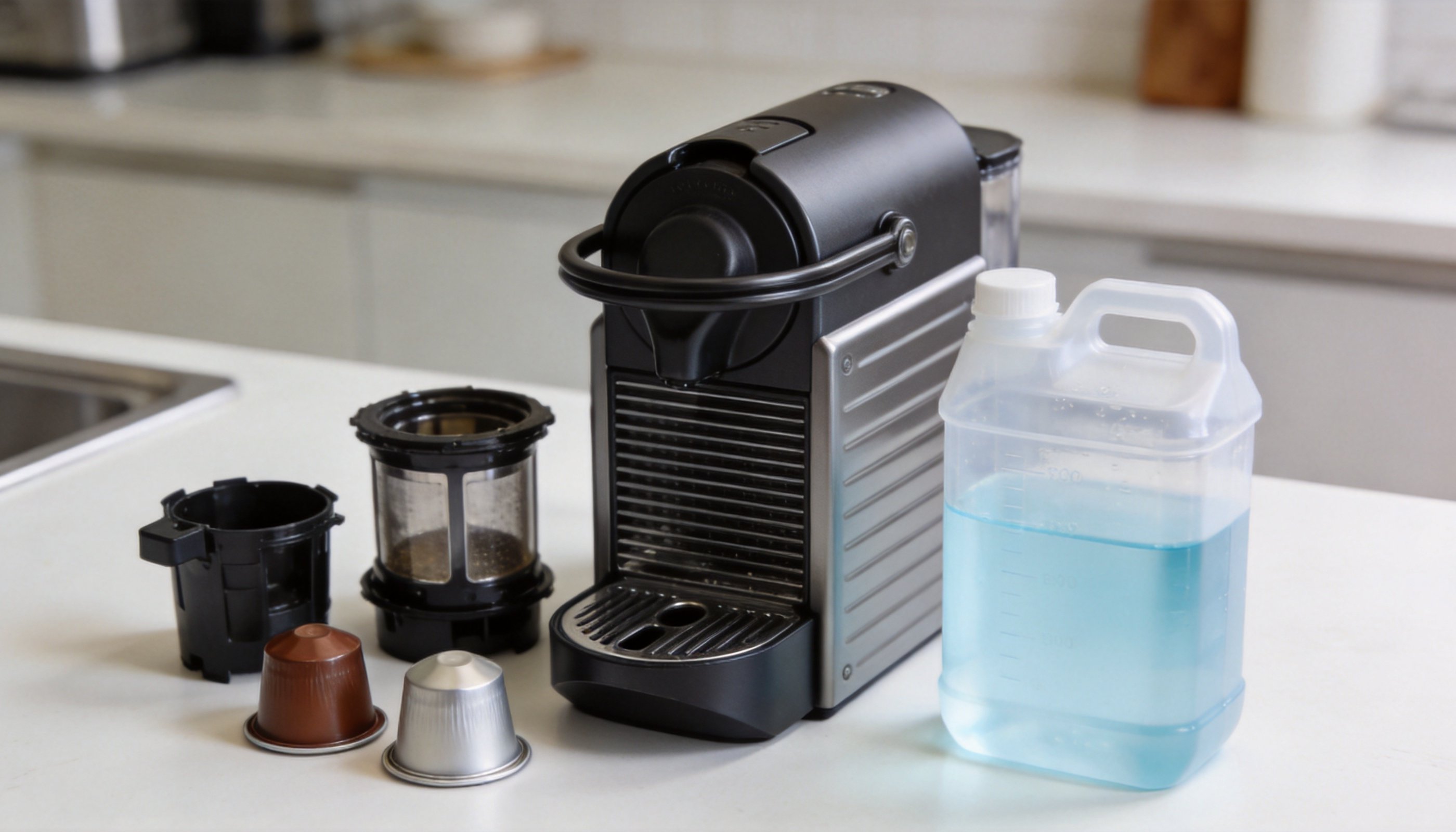 Очистка или декальцинация: как правильно ухаживать за кофемашиной Nespresso