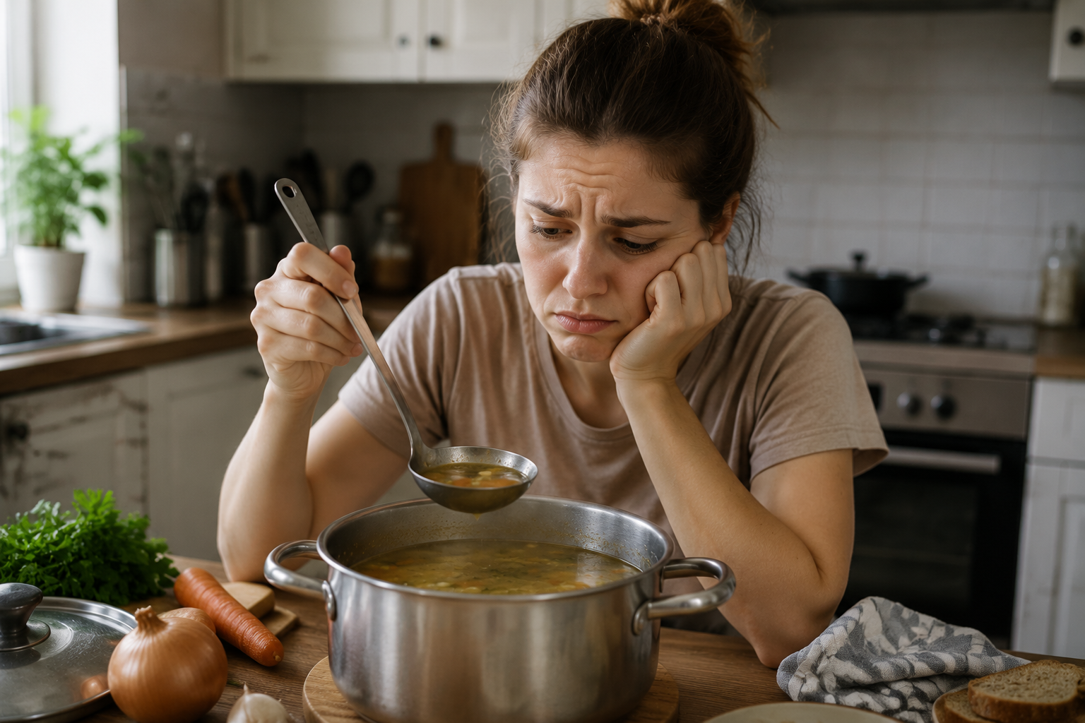 домашняя еда кажется невкусной