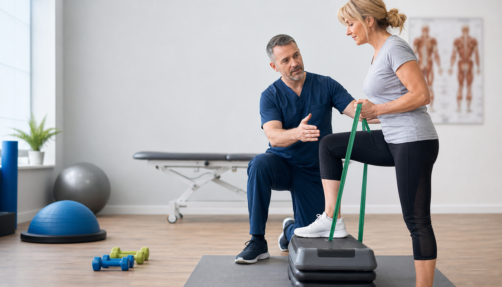 Женщина 45+ делает упражнения, которые реально нужны телу