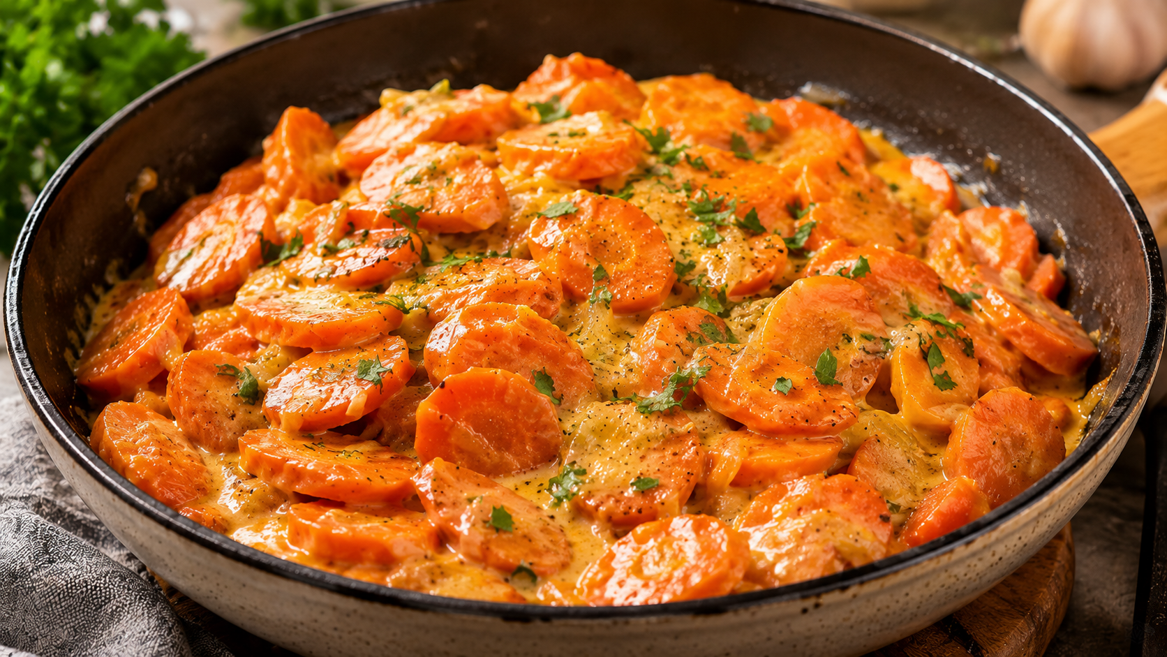 рецепт горячего блюда из моркови